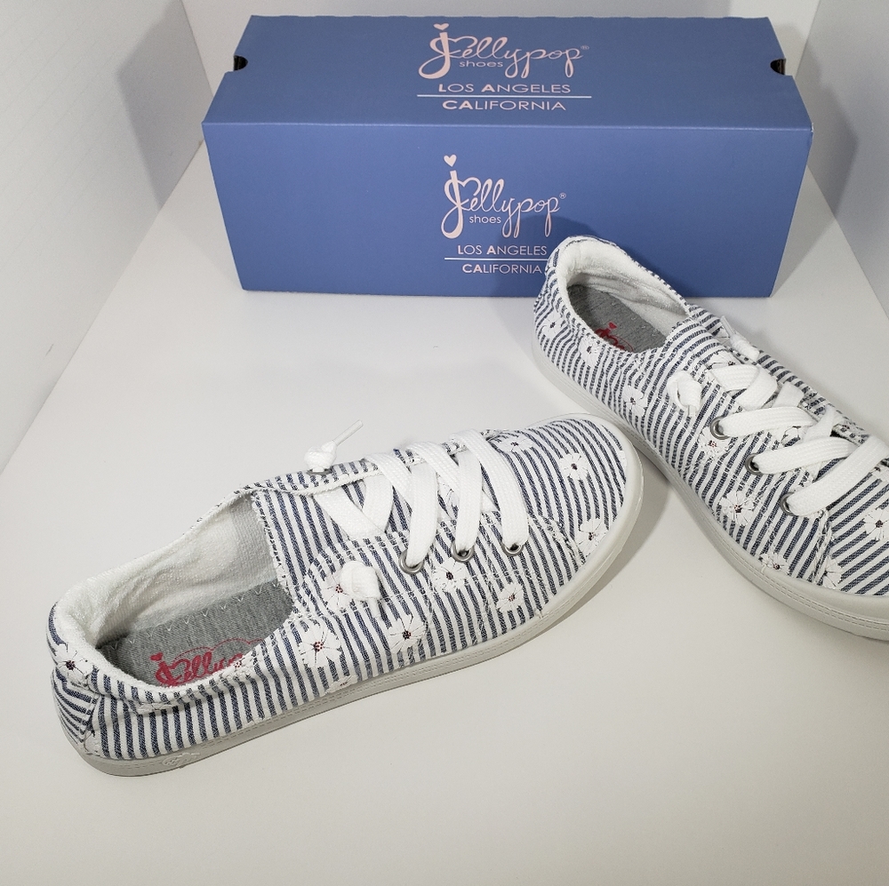 Brand New Daisy Canvas Comfort Insole Sneaker 7.5 - Picture 6 of 7